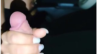 Asshole Let Me Drive - But Cant Resist And Jerks Me Off