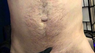 Amateur Girlfriend Gives Handjob With Big Cum