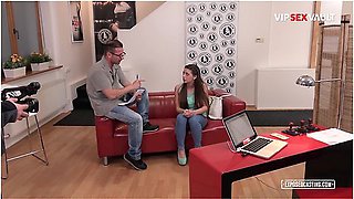 David Perry And Loreen Roxx In Bella Scaris Drilled Deep By Casting Agent After Interview