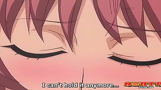 Busty anime redhead fucked by landlord to keep renting her flat