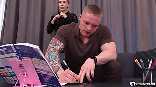 Naughty Student Fucked By Tutor