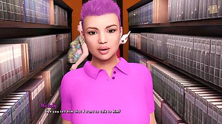 Being a dik, anime teen, big ass