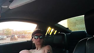 Public Play at Hyvee - Adult Toy Solo in Car