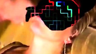 Gangbang in Adult Cinema Big Tits Amateur Creampied by Many