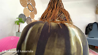 BBW Ebony MILF Shows off Her Massive Big Booty