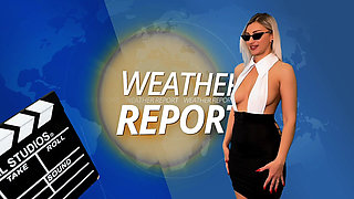 The TV Presenter Didn't Know About the Live Broadcast and Had Sex with the Cameraman