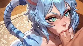 Hentay anime - Sexo furro felina culona