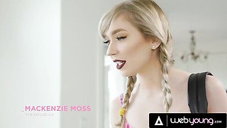 Avi and Marykate's pussy eating action