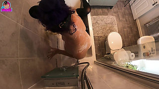 Washing My Pussy & Asshole with His Nose & Piss Slave