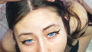 Dherlydoll Takes All My Cock in Her Mouth and Then Swallows My Hot Cum