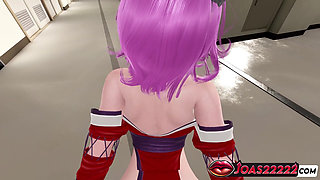Ahri From League of Legends - Hot 3D Animation Featuring POV Doggystyle for Big Ass, Intense Reverse Lifting Fuck, Anal Cumshot