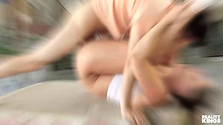 There is only one thing that would make gina varney glad on a Sunny Day, getting fucked by the pool - reality kings