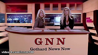 Crazy hot foursome with Bridgette B, Kagney Linn Karter , Natasha Marley & Paul Chaplin - MMM100