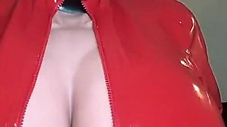 *** Exclusive Video *** Come Here Now My Boy! I Know You Like My Huge Tits in Latex! if You Like the Video, You Can Give a Small