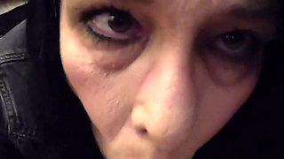 Imagine Getting a Smoking Blowjob From a Gothic Witchy MILF