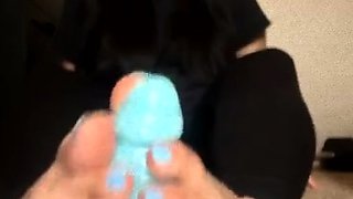 Amateur feet whipping and foot fetish of bondage