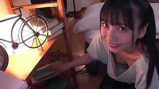 Handjob amateur hot teen pov tugging with passion