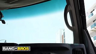 Bangbros - daya dare the wondrous engineer takes the bus rail of her life and swallows ace’s sperm