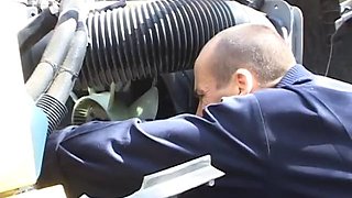 Asian teen whore and the bus driver