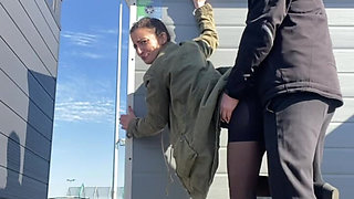 Frankfurt, Above the Dächern Cumshot Face, Mouth