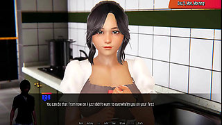 Maids and maidens: horny guy is having a dream how he fucks his maid-ep5