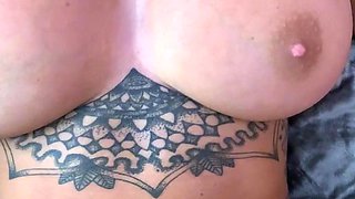 Close up cock jerking solo