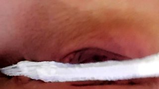 Chubby Brunette Big Boobs Dildo Masturbation