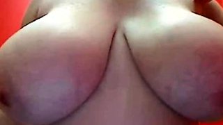 BBW with Huge Tits on Webcam