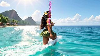 Big Ass Beauty Moana Fucked In Group By Tribal Villagers