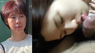 Korean MILF Oh Hye Kyoung Takes it Hard Swallows Load