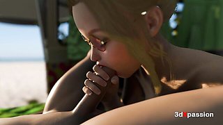 Naughty hustler at big tits sex