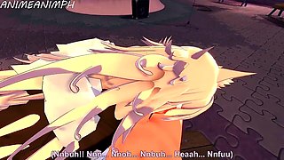 Lustful cartoon girl soul-stirring sex story