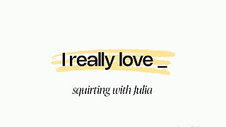 Squirting With Julia Trailer 3