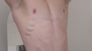 Walking on Treadmill Nude