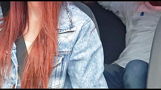 Passenger masturbating behind the app driver!