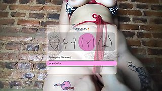 ToukaUwu Stars in Kinky Bikini Hentai Game Drip Finale