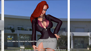 Sanji Fantasy Toon Adventure - Nico Robin's Lustful Kiss and the Provocative Director