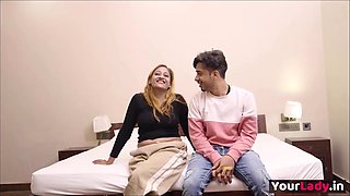 Passionate Indian beauty explores sensual desi pleasures