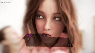 Step Sister Shows Her Big Boobs in POV Teen Sex