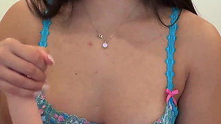 JOI - I'm so Horny and I'll Rub My Pussy While You Jerk off