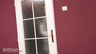 Lesbea my saucy lezzie roommate Arina Shy and lucy mendez students Pussy Licking orgasms