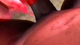 Thai slut teen ruby fucked by black fat cock