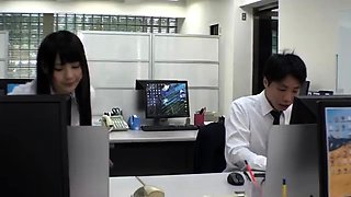 Japanese teen in white cotton panties masturbates