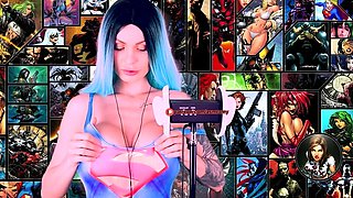 ASMR Amy Nude - Boobs For Me Superhero