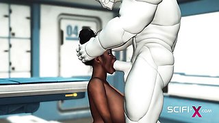 Engaging sugar baby at shaved movie