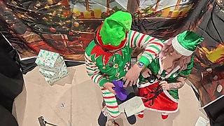 Naughty Elves on the Sex Toy Shelf Day 3