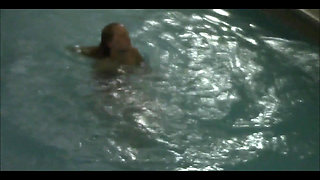 Friend Films Wife Fucked in Pool and Hotel Room