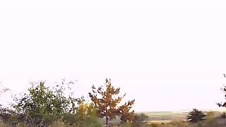 POV Amateur Babe with Big Ass and Tits Fucked in Public