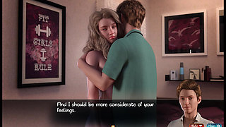 Treasure of Nadia - 37&38 - gameplay - role play - pussy rub while standing , massage and face sitting