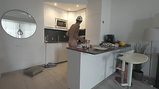 My Step Daughter Kept Distracting Me While Making Breakfast, She's Is Such A Brat!